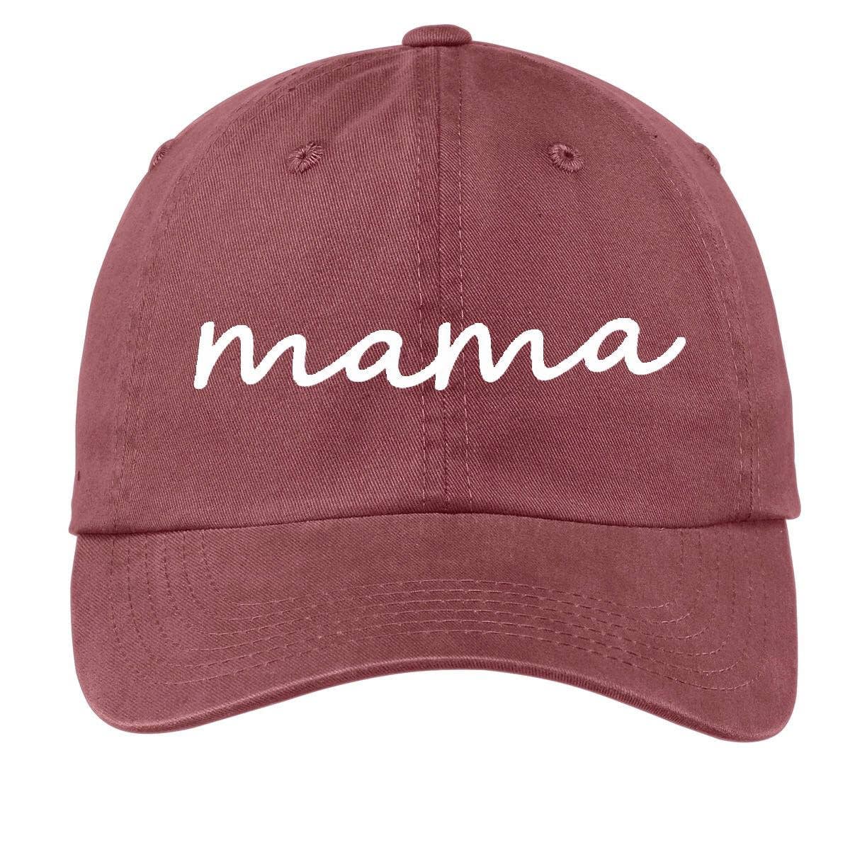 Frankie Jean – wholesale Baseball cap – Women's – Mama Cursive Baseball Cap1