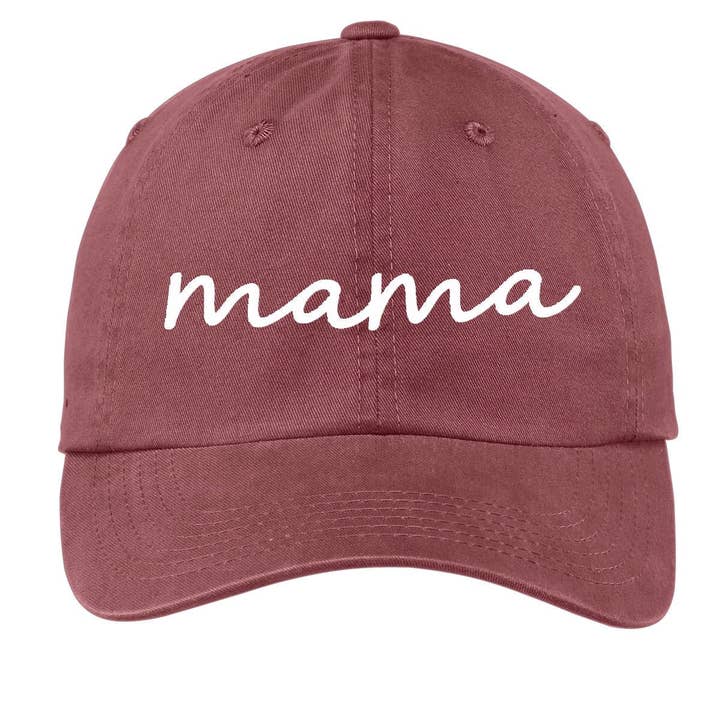 Frankie Jean – wholesale Baseball cap – Women's – Mama Cursive Baseball Cap1