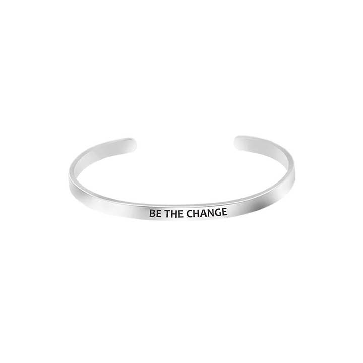 Mantra Bracelet - Be The Change for wholesale by Kavalis