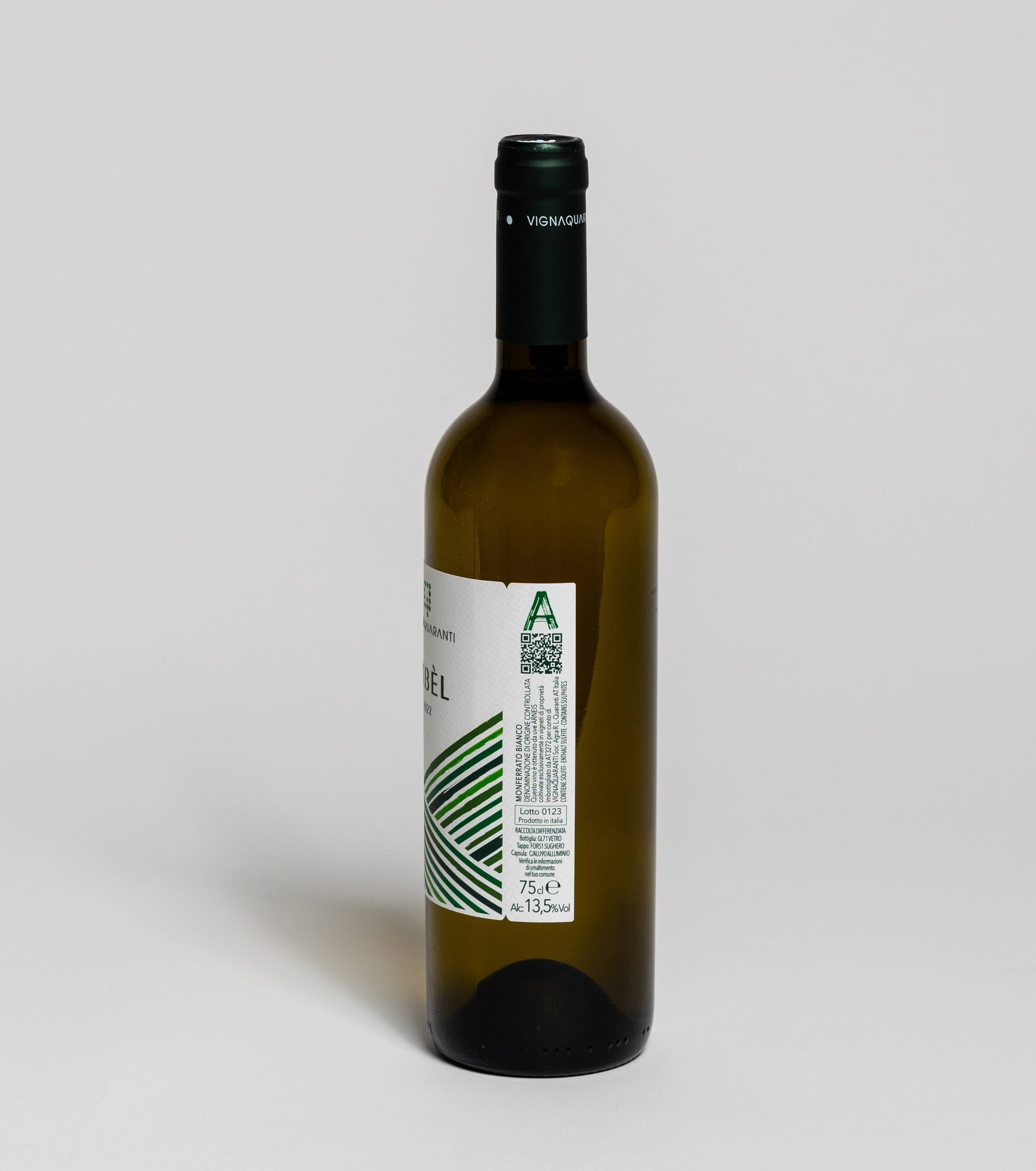 Vignaquaranti - Vente Vins blancs - Arneis Monferrato Bianco DOC | Vin blanc sec | Rebel1