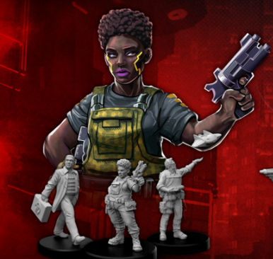 Bridge Distribution - Wholesale Bordspel - Cyberpunk RED miniaturen5