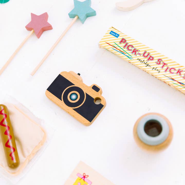 Make Me Iconic - Vente Jouet en bois – enfant - JOUET EN BOIS - APPAREIL PHOTO MONNAIE DÉTACHÉE7