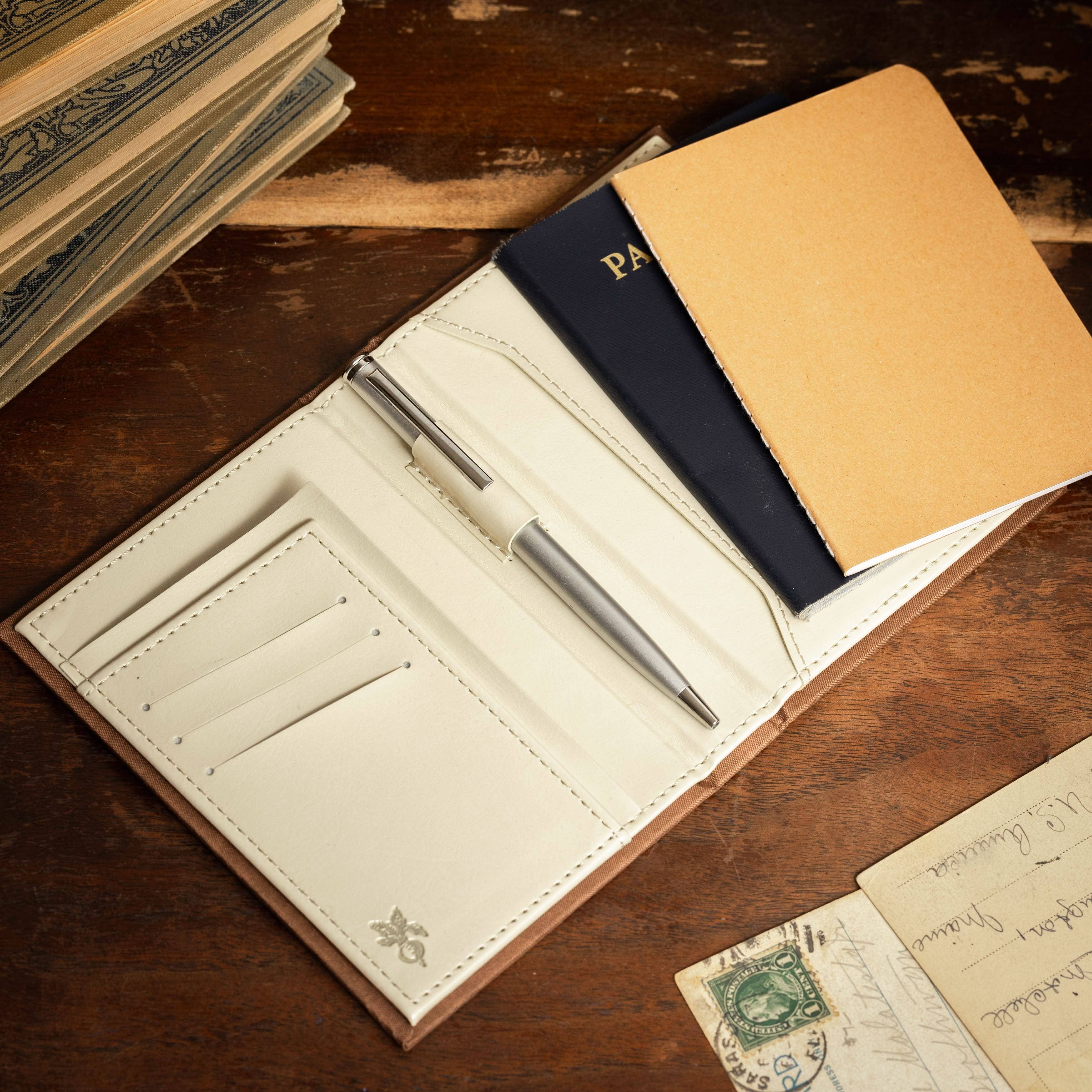 Novel Book Store - Vente Portefeuille de voyage - Portefeuille pour passeport/bloc-notes « Botany all the Year Round » de E. F. Andrews 19032