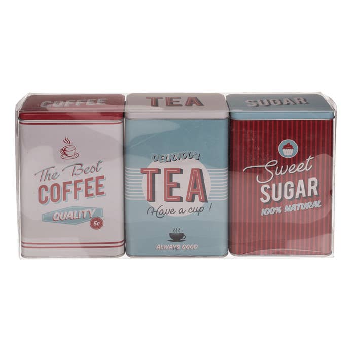 Out of the blue KG - Wholesale Food Storage Container - Rectangular tin box,