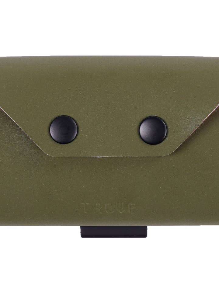 Porte-monnaie TROVE : Réflexe kaki pour la vente par TROVE