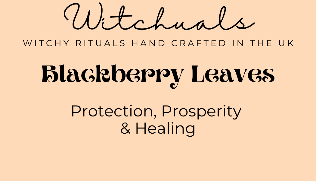 Witchuals - Rituals & Spellwork Apothecary – wholesale Meditation supplies – Blackberry Leaves1