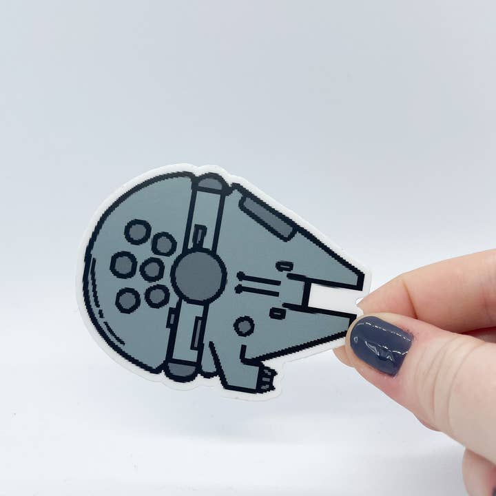 Alyse Yvonne Designs - Wholesale Sticker - Millennium Falcon Star Wars Sticker
