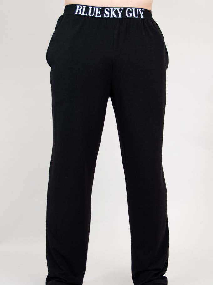 Pantalón Tanner, negro, bambú para venta al por mayor de Blue Sky Clothing Co LLC