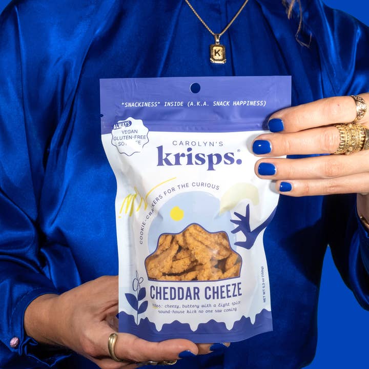 Carolyn's Krisps - Wholesale Crackers - Cheddar Krisps - Gluten-free, Vegan