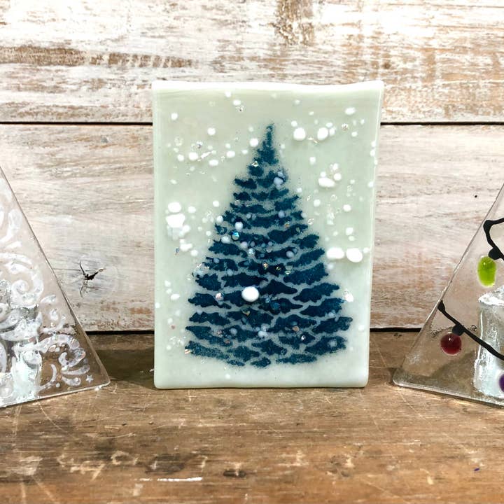 Fused Glass Tealight Holder for wholesale by Urquhart Glass