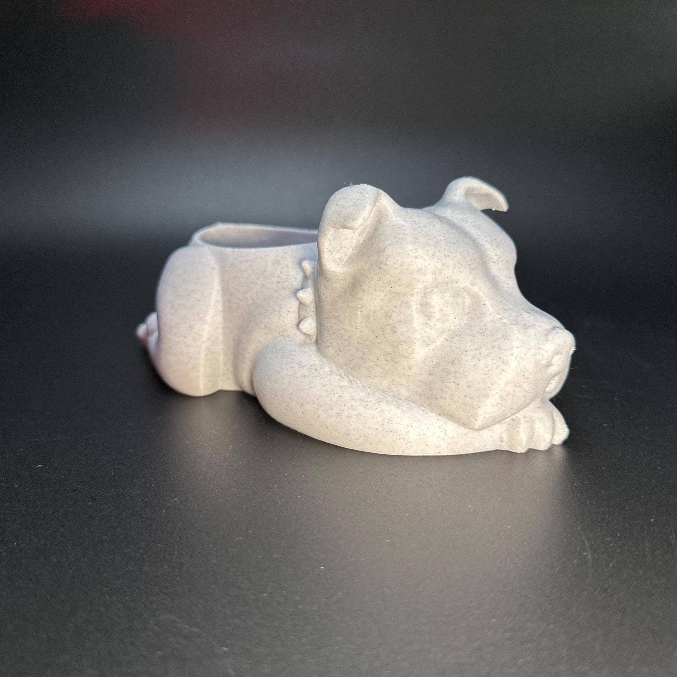 <3 Studio - Wholesale Plant Pot - Unique Planter: Staffordshire Bull Terrier - Succulent & Desk Companion for Dog Lovers3