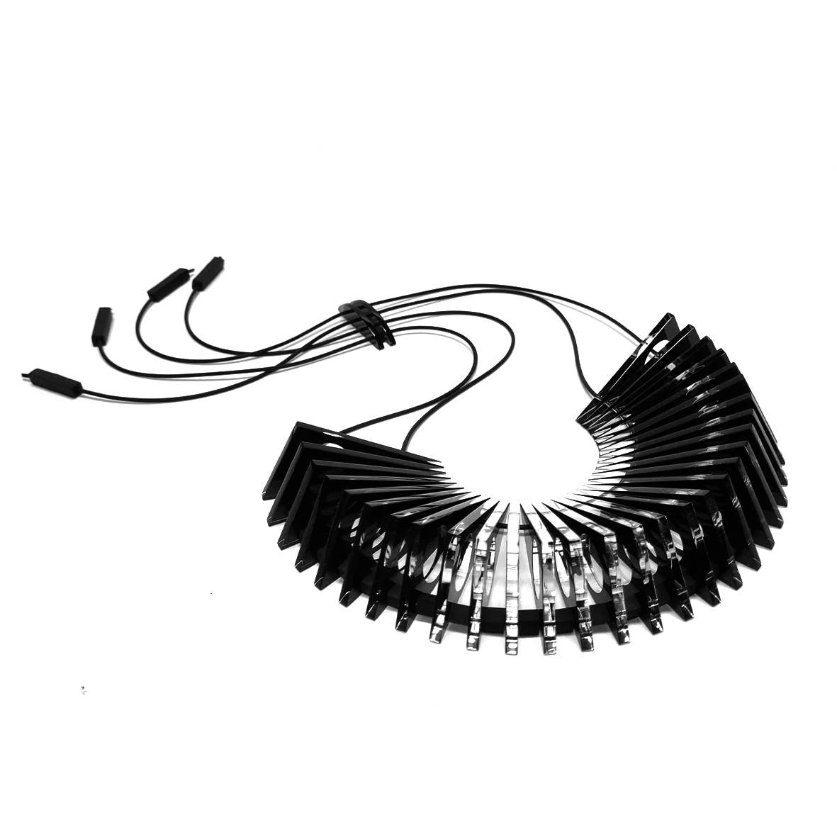 ALEX+SVET - Wholesale Bib Necklace - MARYLIN statement necklace BW selection3