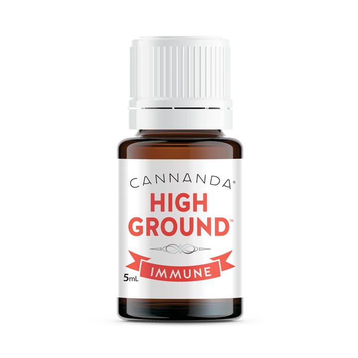 HIGH GROUND™ IMMUNE (contenant du bêta-caryophyllène) 5 ml pour la vente par Cannanda