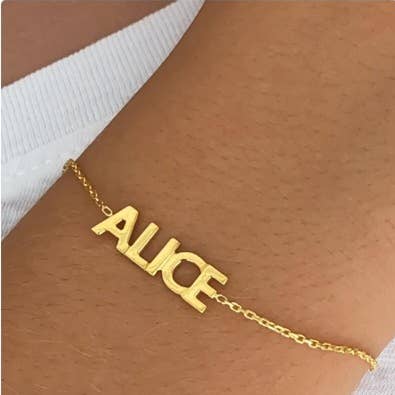 Personalized Name Bracelet for wholesale by JoyPersonalized