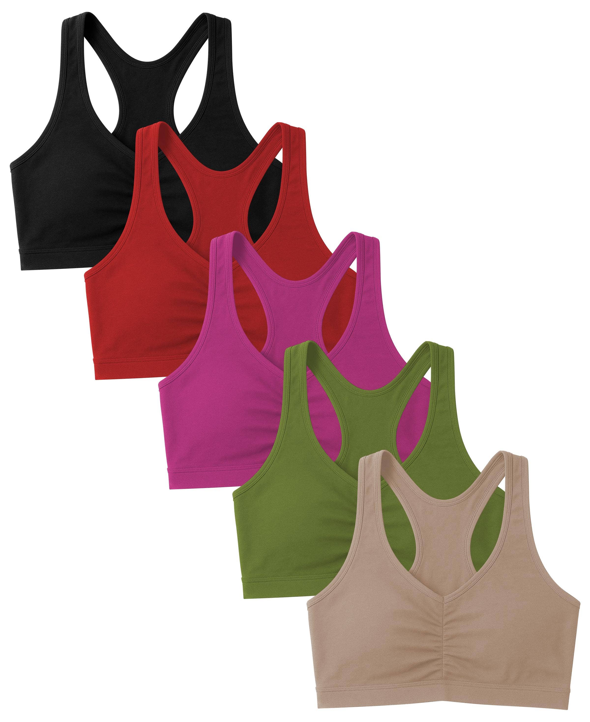 I-Wear Brands - Wholesale Sports Bra - Women's - Women's Cotton Racerback Pull-Over Sports Bra25