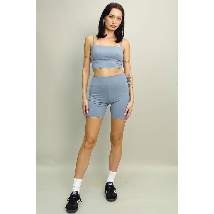 CEFIAN FASHION - Wholesale Lounge Set - Women's - YOUR GO TO CONTOUR SHORTS SET9