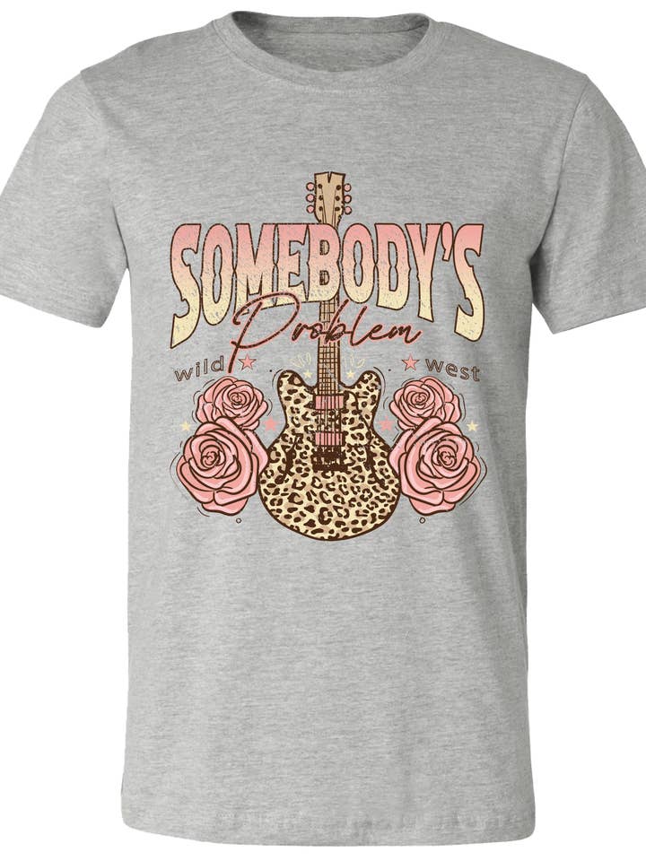 155 Somebody's Problem-Athletic Heather for wholesale on Faire