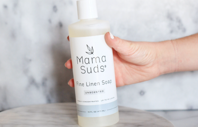 MamaSuds | Non-toxic Household Cleaners + Real Soap - Wholesale Liquid Laundry Detergent - Fine Linen Soap2