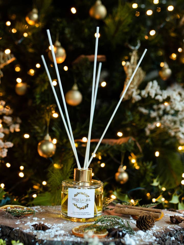 Luxury Christmas Reed Diffuser for wholesale by Miss Rachel Holland