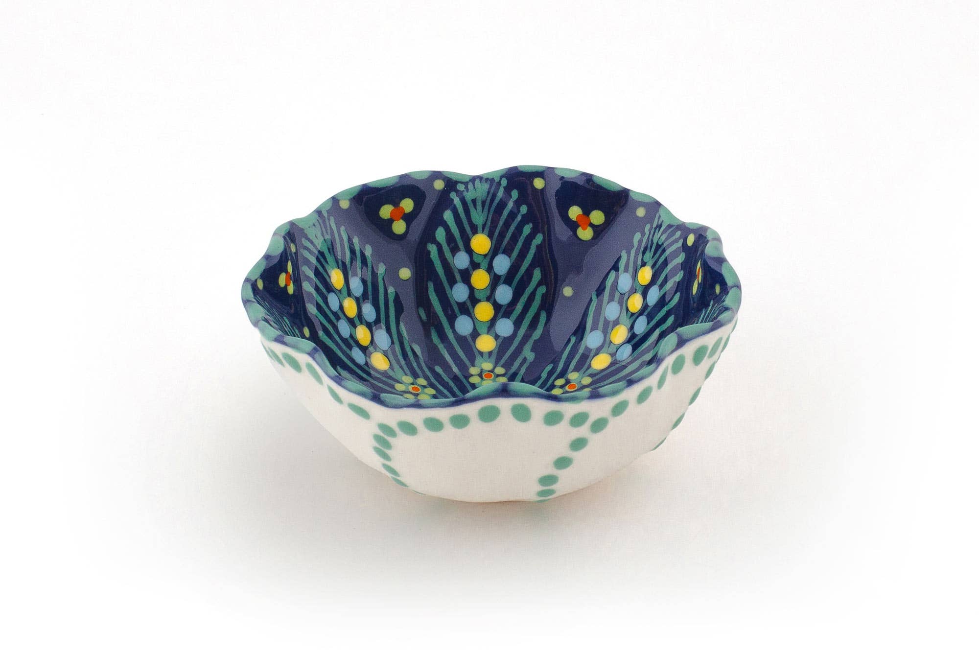 Thumbprint Artifacts - Wholesale Ramekin - Ceramic Poppy Ramekin0