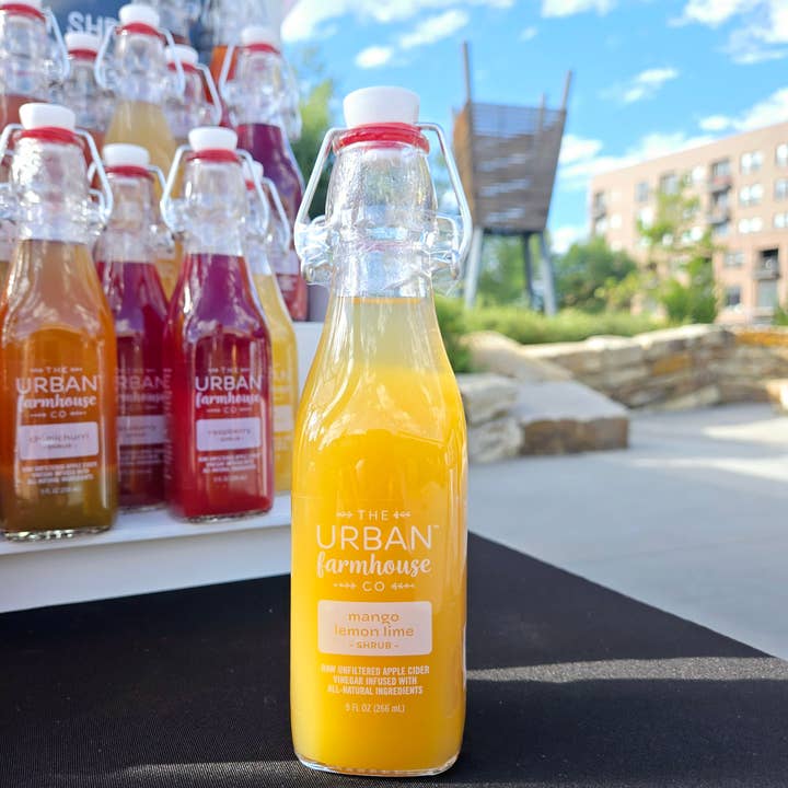 The Urban Farmhouse Co - Wholesale Drink Mix - Classic Collection Organic Living Vinegars 6 Varieties6