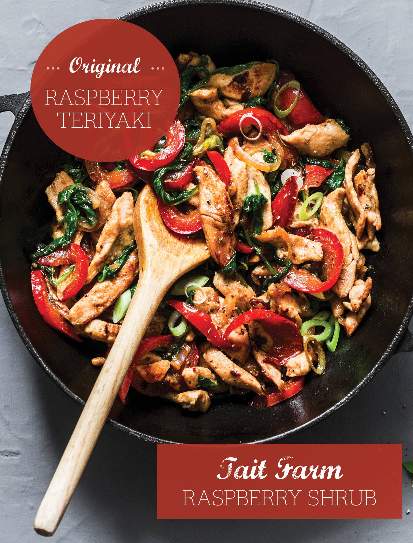 Tait Farm Foods - Vente Mélange/sirop pour cocktails - Arbuste à la framboise5