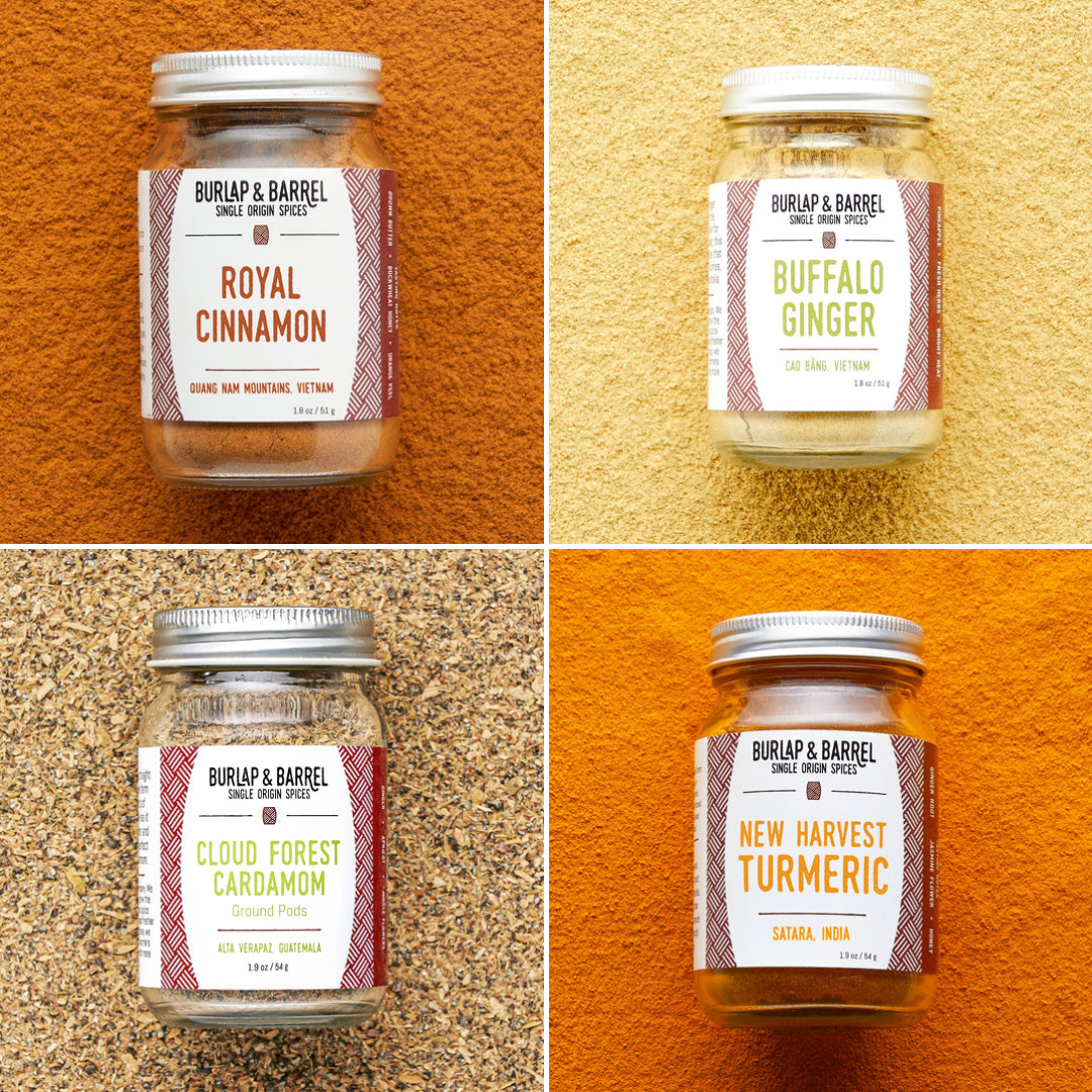 Burlap & Barrel - Wholesale Dried Spice Mix - Sweet Starter Case: Spice Bundle 12 Jar Variety Pack1