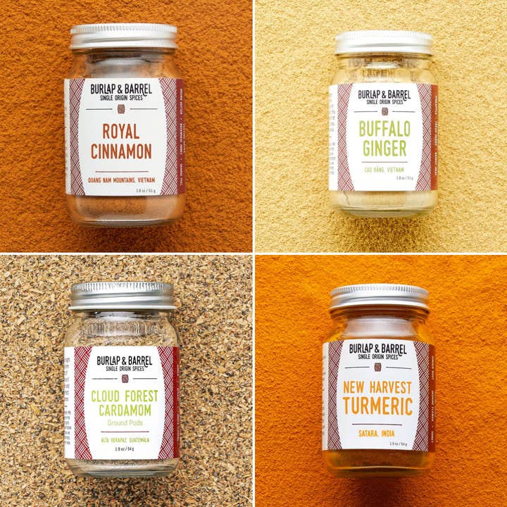 Burlap & Barrel - Wholesale Dried Spice Mix - Sweet Starter Case: Spice Bundle 12 Jar Variety Pack1