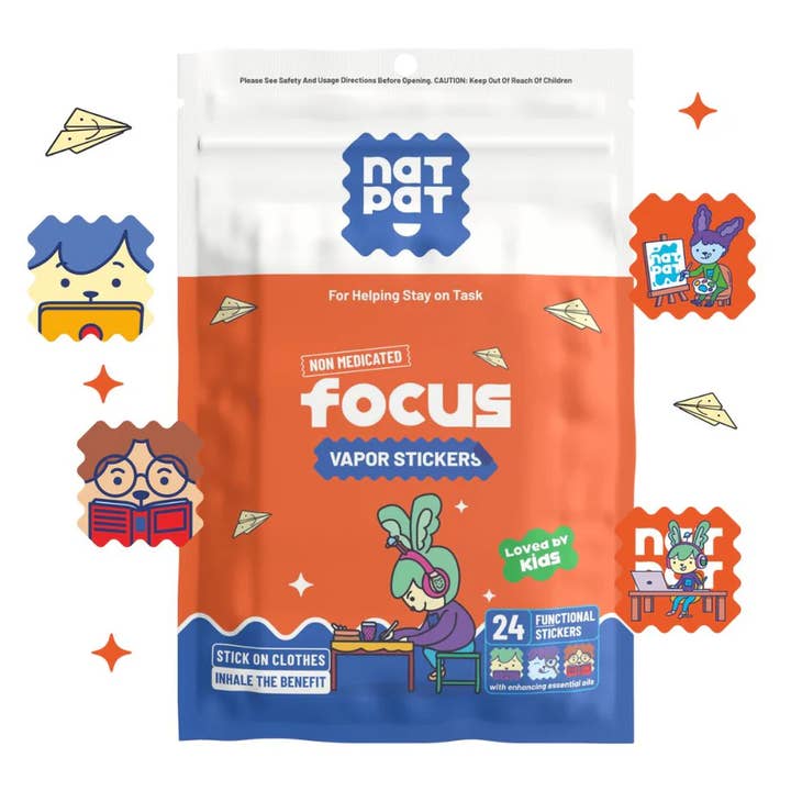 Pegatinas de Enfoque NATPAT - Enfoque Natural, Energía y Claridad para venta al por mayor de NATPAT