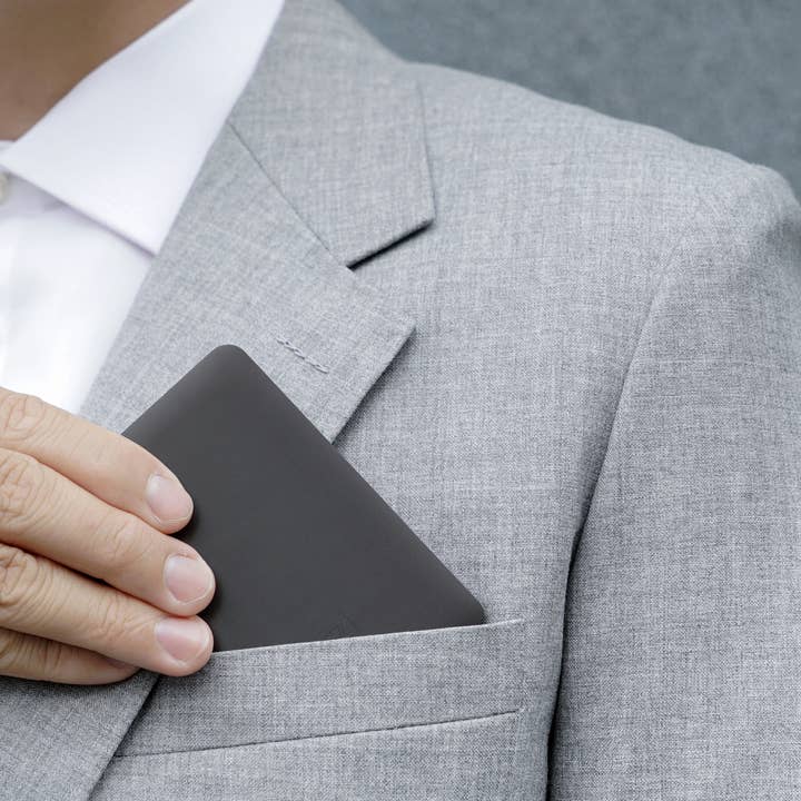 ZENLET - Vente Porte-cartes – unisexe - Zenlet AL (Gris Spatial)4