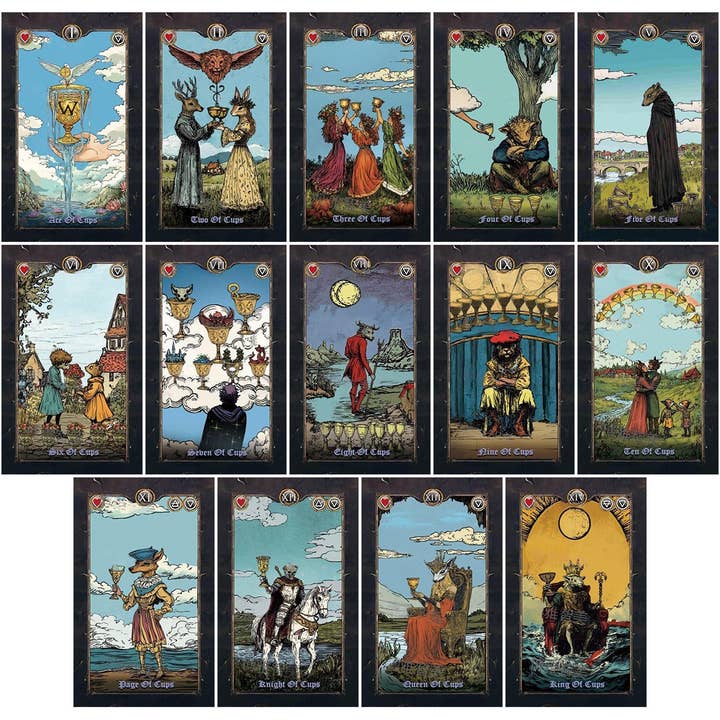 Vermilion Collection - Wholesale Tarot cards - Revenant Tarot12