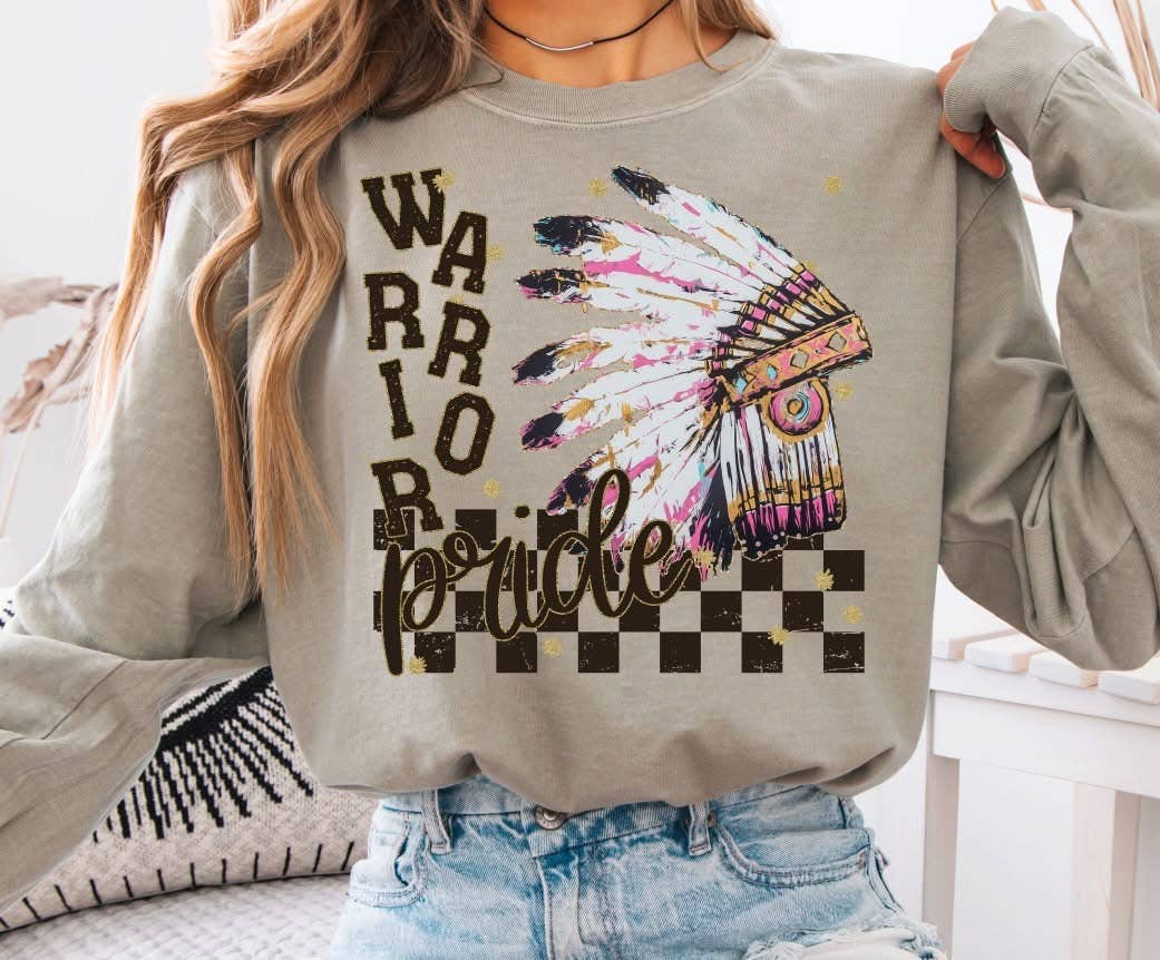 The Lyrical Spirit, LLC - Wholesale T-Shirt (Graphic) - Women's - School Spirit Mascot Pride Sandstone LS CC T-Shirt 19