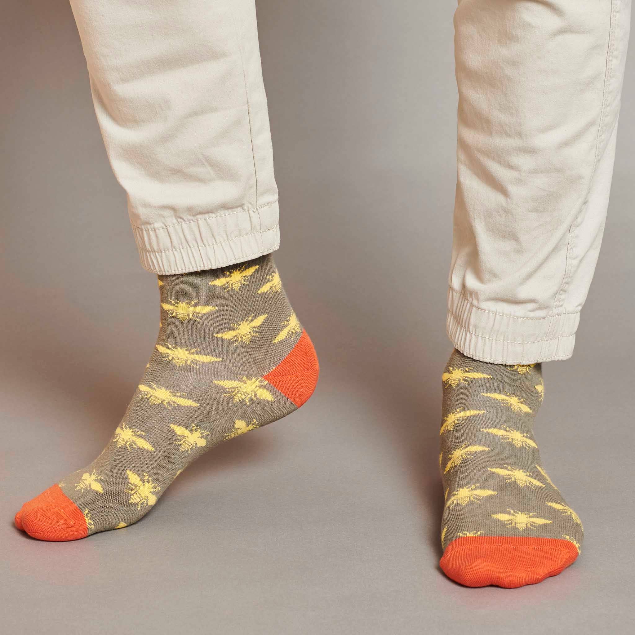 Catherine Tough (US Duties Paid) – wholesale Socks – Men's – Men's Organic Cotton Crew Socks 20257