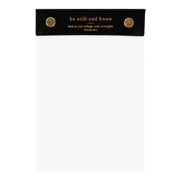 Bloc-notes de bureau "Be Still And Know" pour la vente par Church Notes Co.