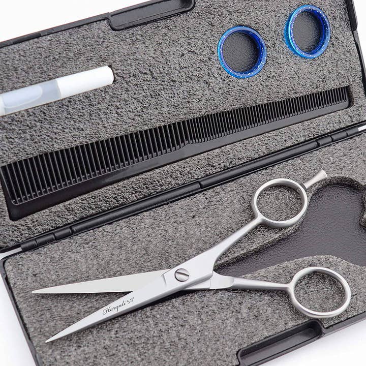 Haryali London - Vendita all'ingrosso Forbici per capelli - Haryali Forbici da barbiere professionali da taglio per capelli 5.5»