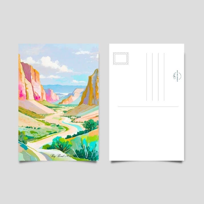 Big Bend National Park Postcard for wholesale by Across Our Land