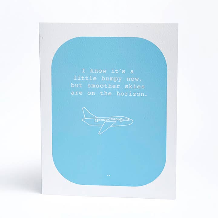 Smoother Skies//Kaart voor wholesale door Free Press Ink