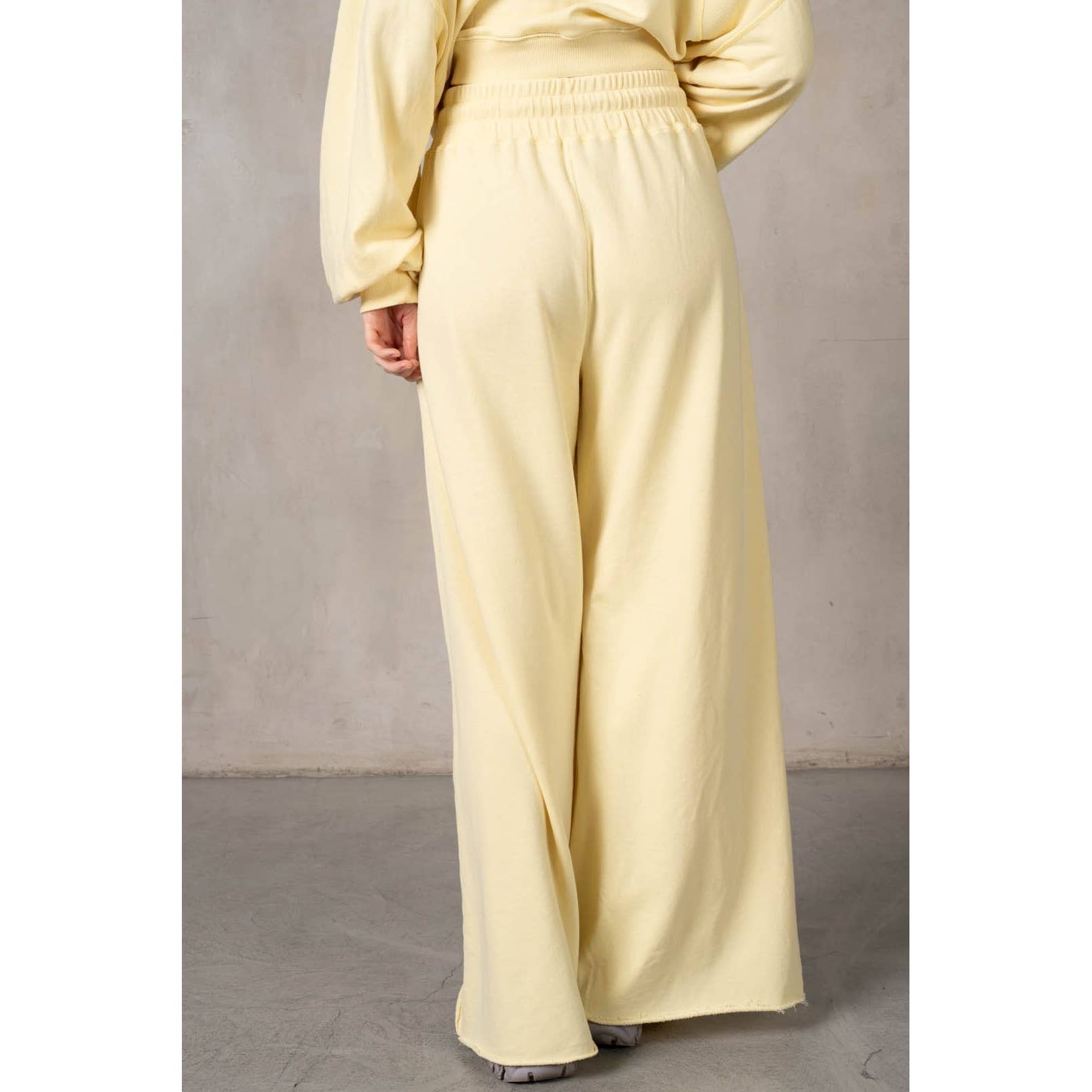 lalamia - Wholesale Pants - Women's - Matching Rib Wide Oversize Sweatpants27