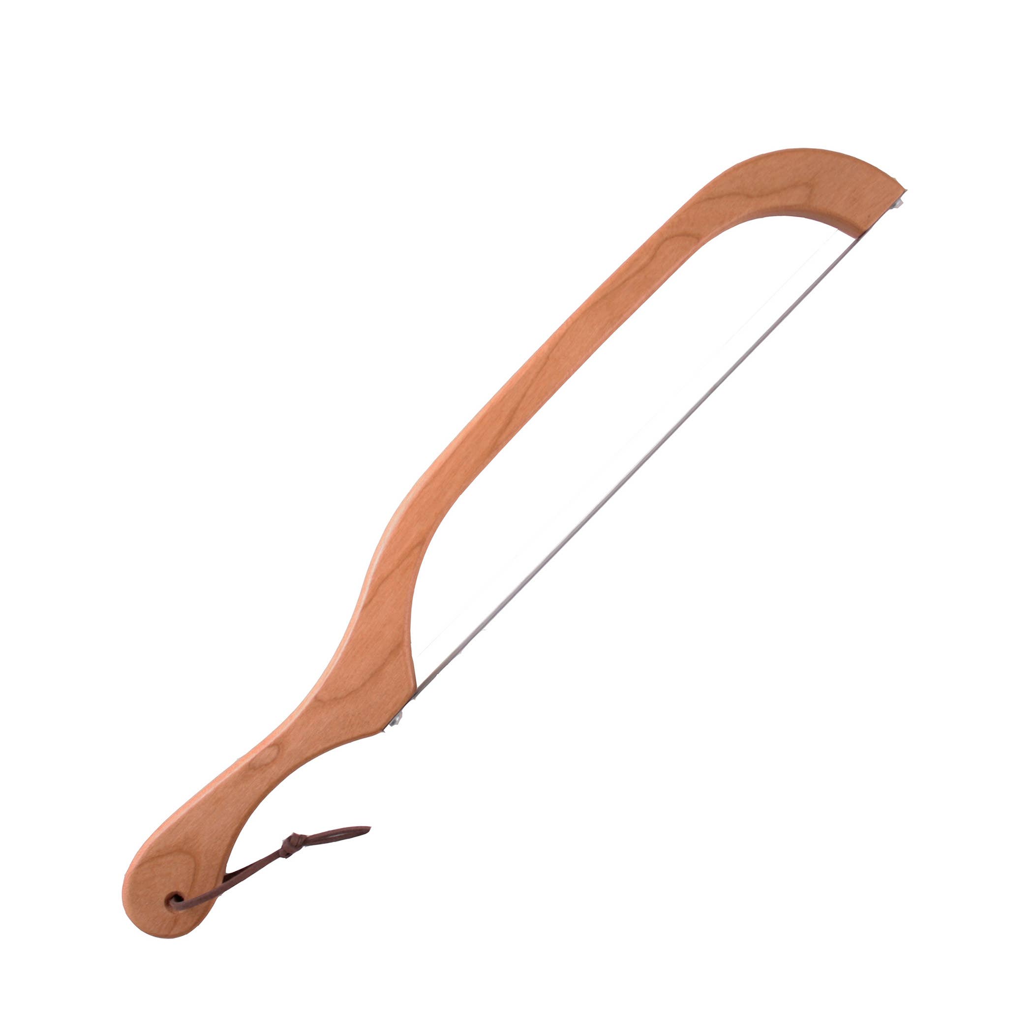 Out of the Woods of Oregon - Wholesale Kitchen/Utility Knife - Bread & Bagel Slicer - Maple Finish1