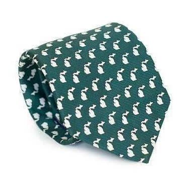 Michigan Gameday Krawatte: Grün für den Großhandel von Southern Proper