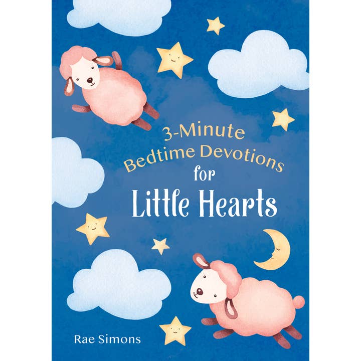 Barbour Publishing, Inc. - Wholesale Book - Kids - 3-Minute Bedtime Devotions for Little Hearts