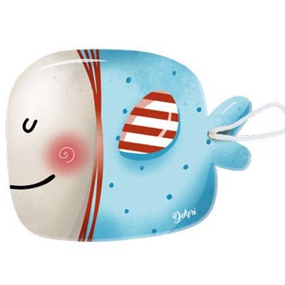 Fish Bloblo onderzetter voor wholesale door Dekori