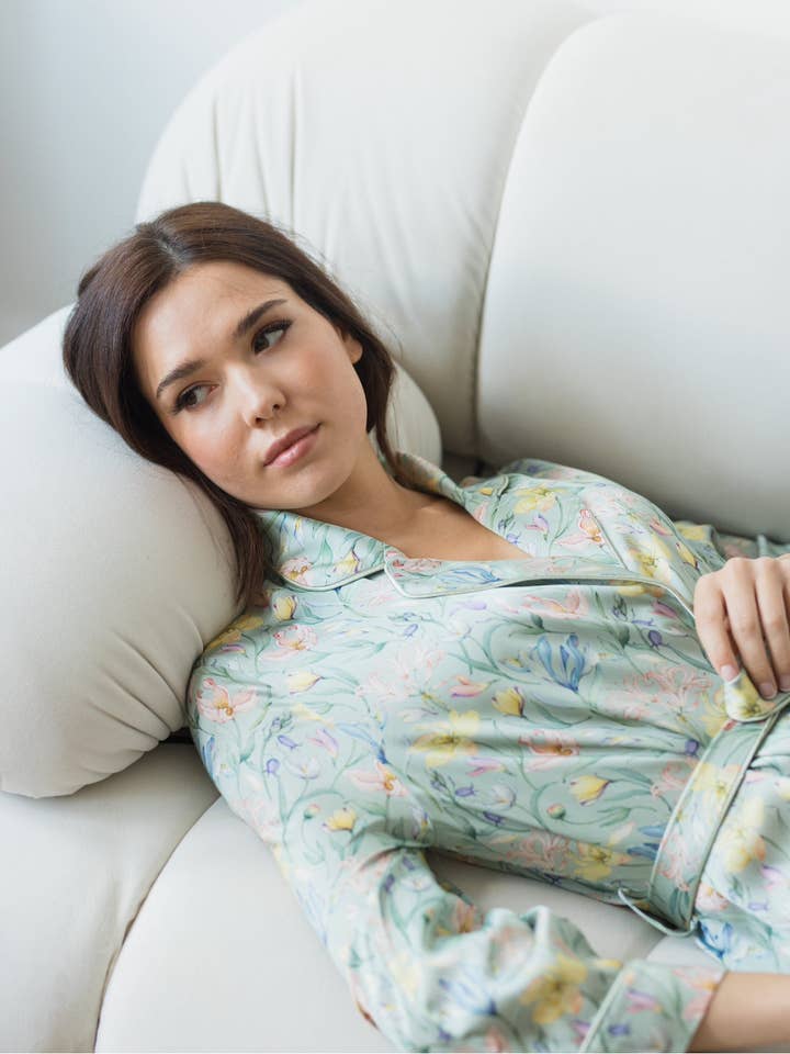 SECRET GARDEN SILK ROBE for wholesale by Atelier Noitē