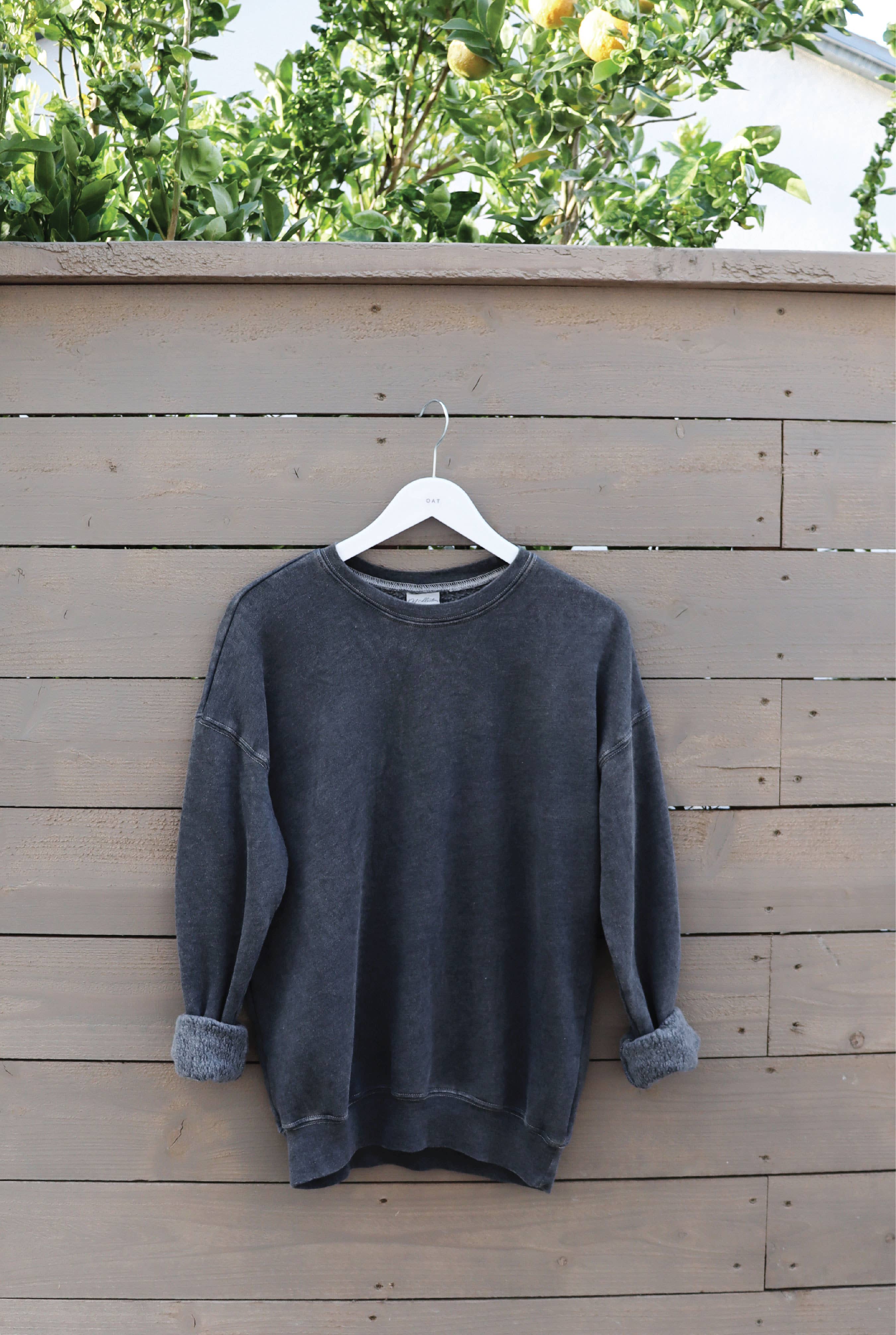 OAT COLLECTIVE - Wholesale Sweatshirt - Women's - Basic Mineral Sweatshirt2