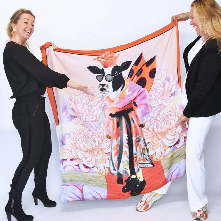 Schal 'Du bist Rot' für den Großhandel von Desja Vu