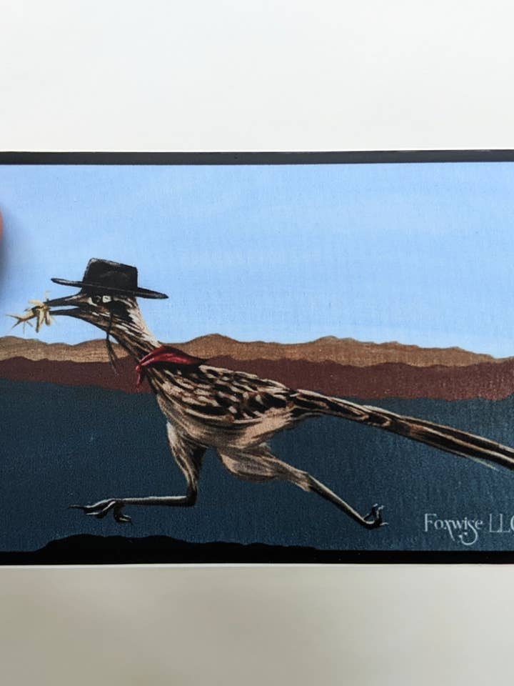 Autocollant On The Run | Autocollant en vinyle de 3 po pour la vente par Foxwise