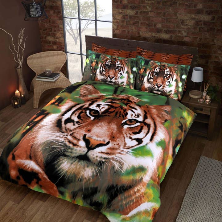 Pretty Little Bed - Wholesale Bedding Set - New 3D Animal Print Duvet Cover Set Bedding Sheet Pillowcase Single Double King7