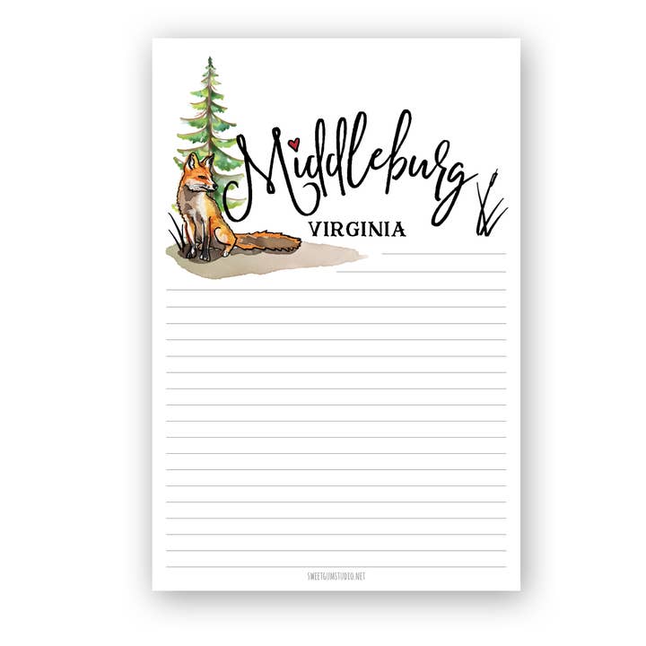 Sweetgum Studio - Wholesale Notepad - Landmark Notepad7