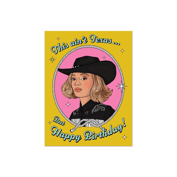 Party Mountain Paper co. - Wholesale Birthday Card - Texas Birthday | Birthday Card