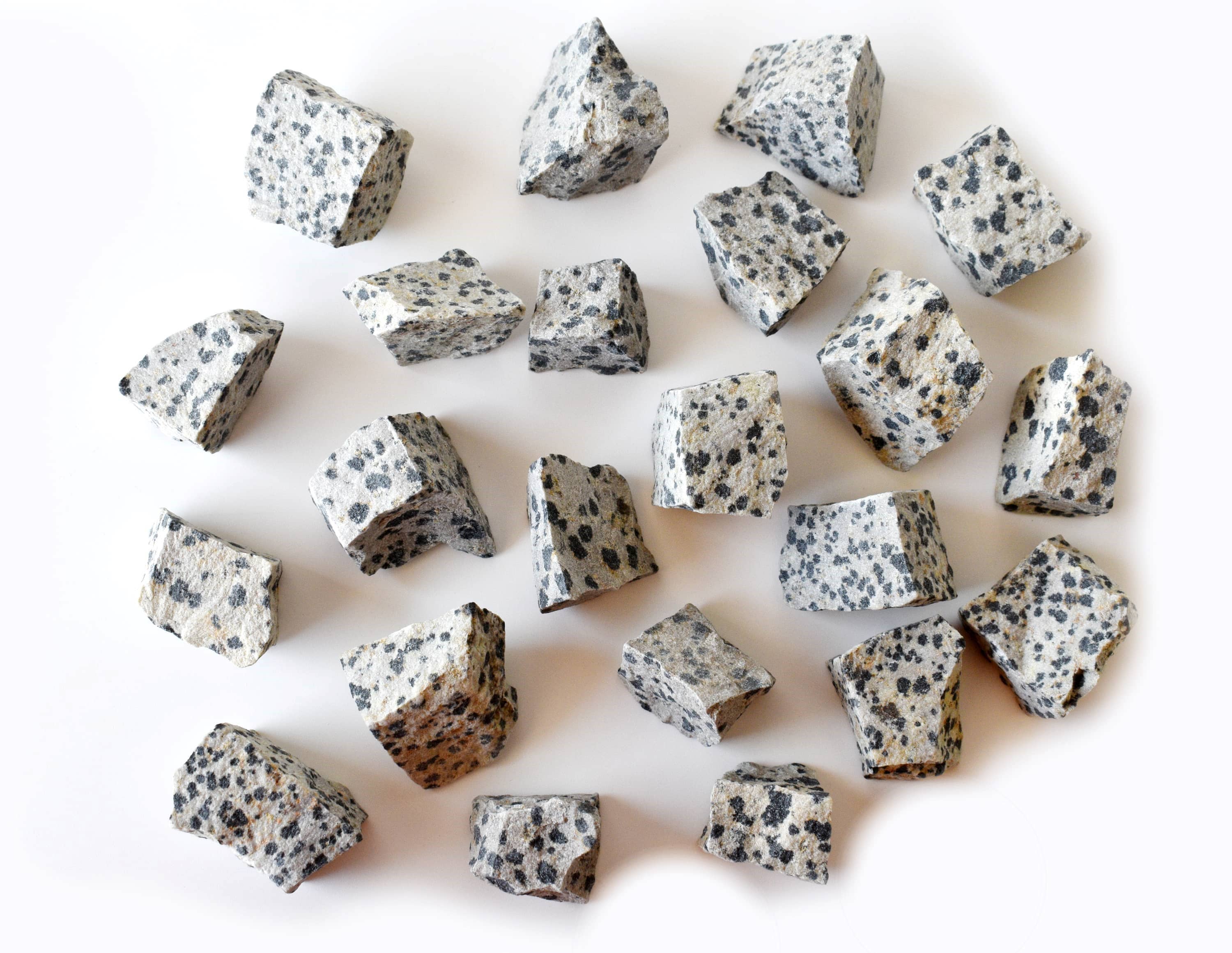 Soothing Crystals - Wholesale Spiritual Stone/Crystal - 500G, 1KG  Rough Gemstone | Dalmatian Jasper | Raw Crystal7